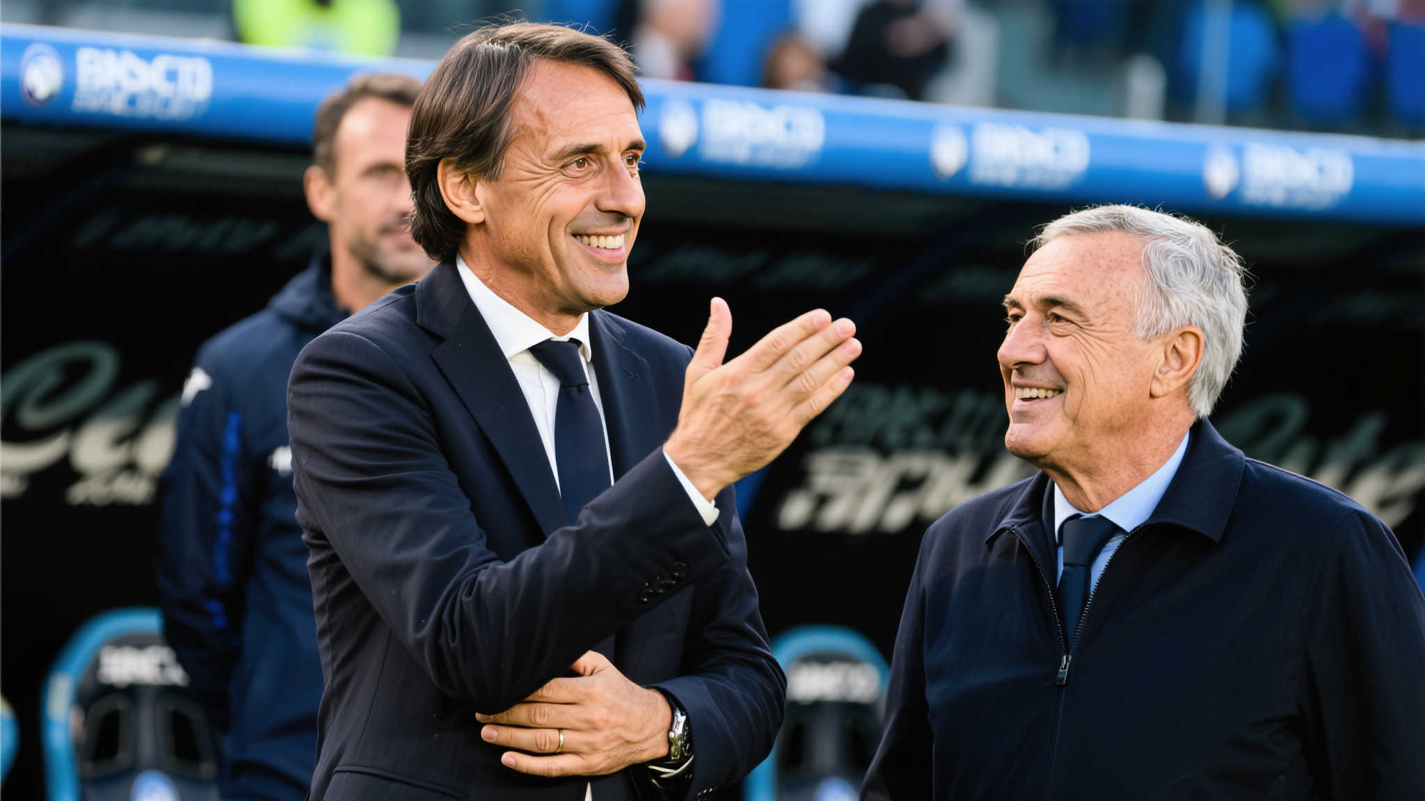 曼奇尼赞扬加斯佩里尼出色,并欣慰拉涅利留任。 现代足球中,技术战术的运筹帷幄和人情世故的平衡至关