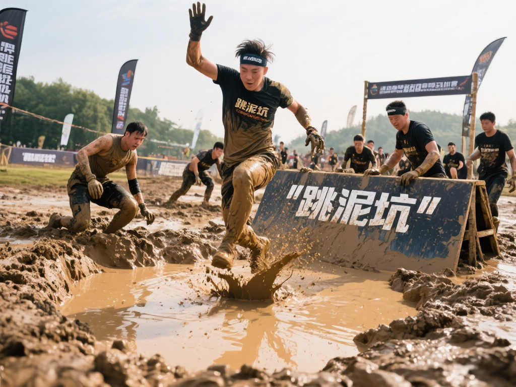 五一假期,中产热衷的「跳泥坑」运动,比马拉松还烧钱 五一假期,中产热衷的「跳泥坑」运动,比马拉松还烧钱